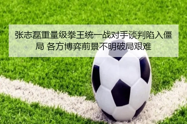 张志磊重量级拳王统一战对手谈判陷入僵局 各方博弈前景不明破局艰难